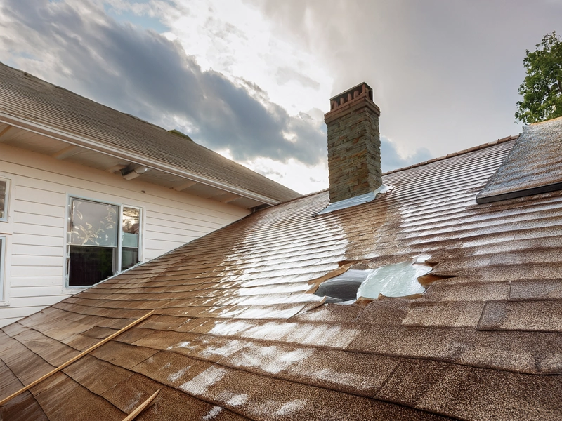 ARG Roofing - Emergency services for active roof leaks caused by storm damage