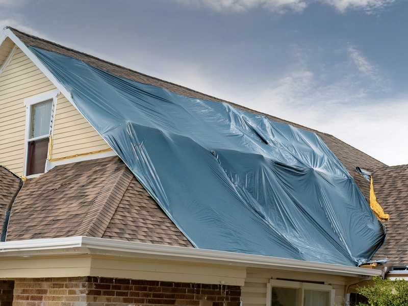 ARG Roofing - Emergency tarping services for storm damage
